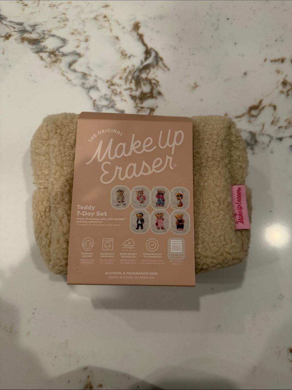 MakeUp Eraser Kids Teddy 7-Day Set - Beige